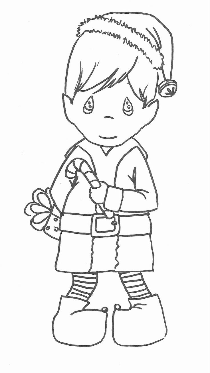 Coloring page: Elf (Characters) #93938 - Printable coloring pages