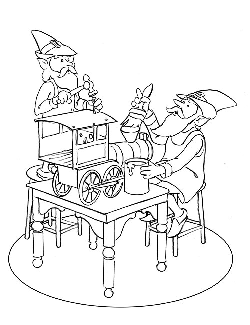 Coloring page: Elf (Characters) #93953 - Printable coloring pages
