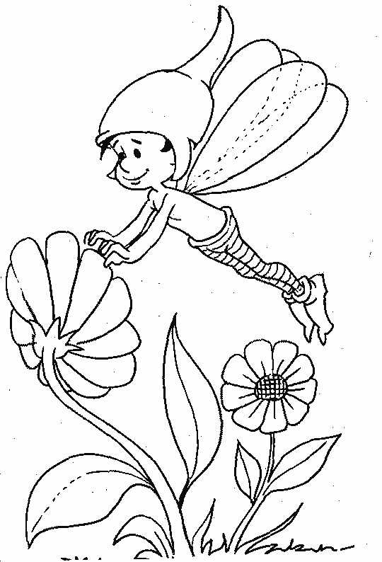 Coloring page: Elf (Characters) #93962 - Free Printable Coloring Pages
