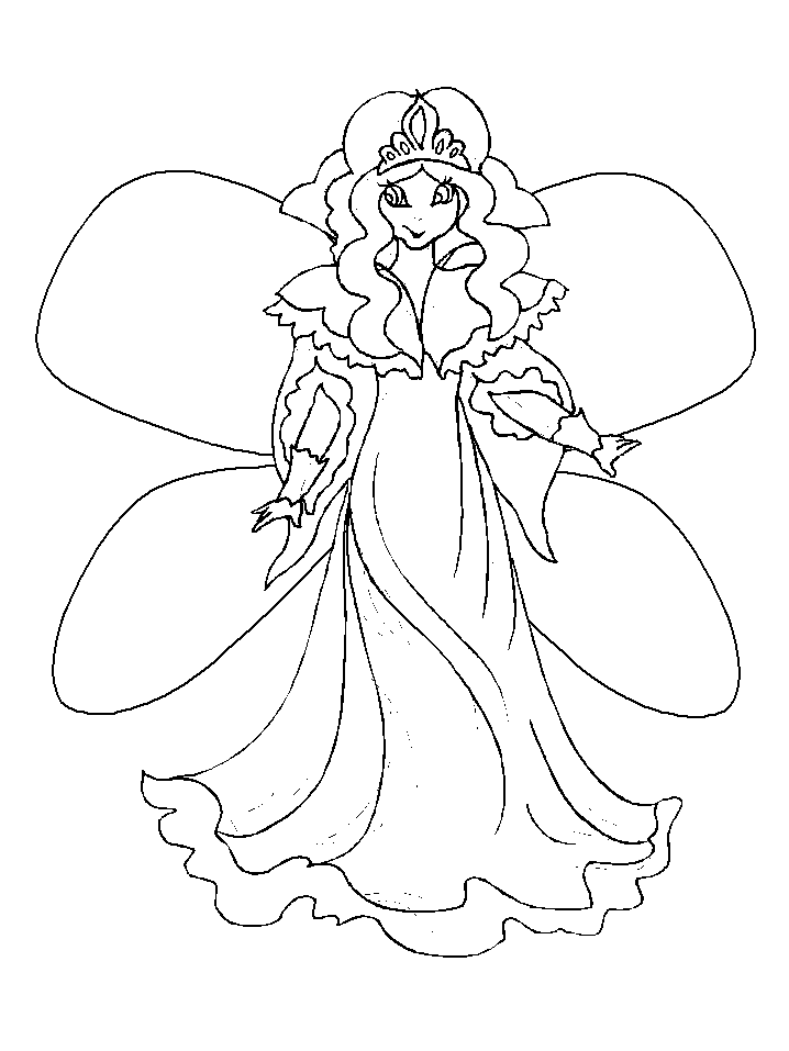Coloring page: Elf (Characters) #93964 - Free Printable Coloring Pages