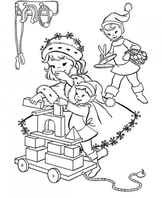 Coloring page: Elf (Characters) #93965 - Printable coloring pages