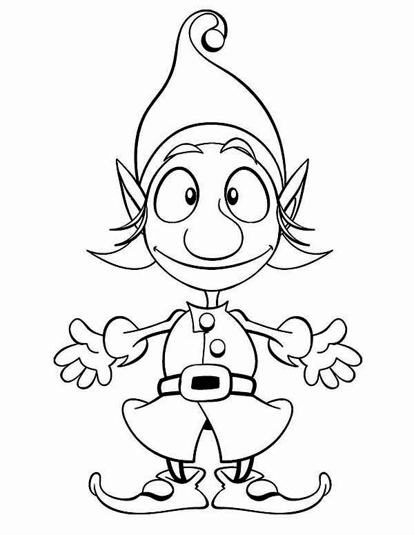 Coloring page: Elf (Characters) #93968 - Free Printable Coloring Pages
