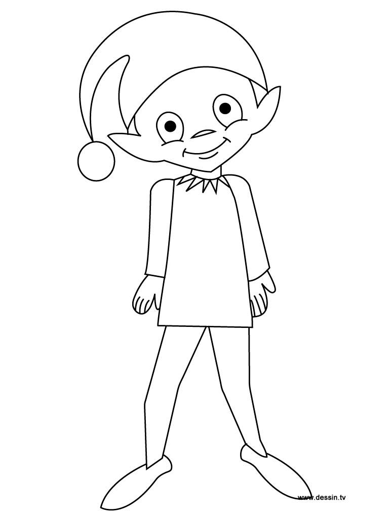 Coloring page: Elf (Characters) #93975 - Printable coloring pages