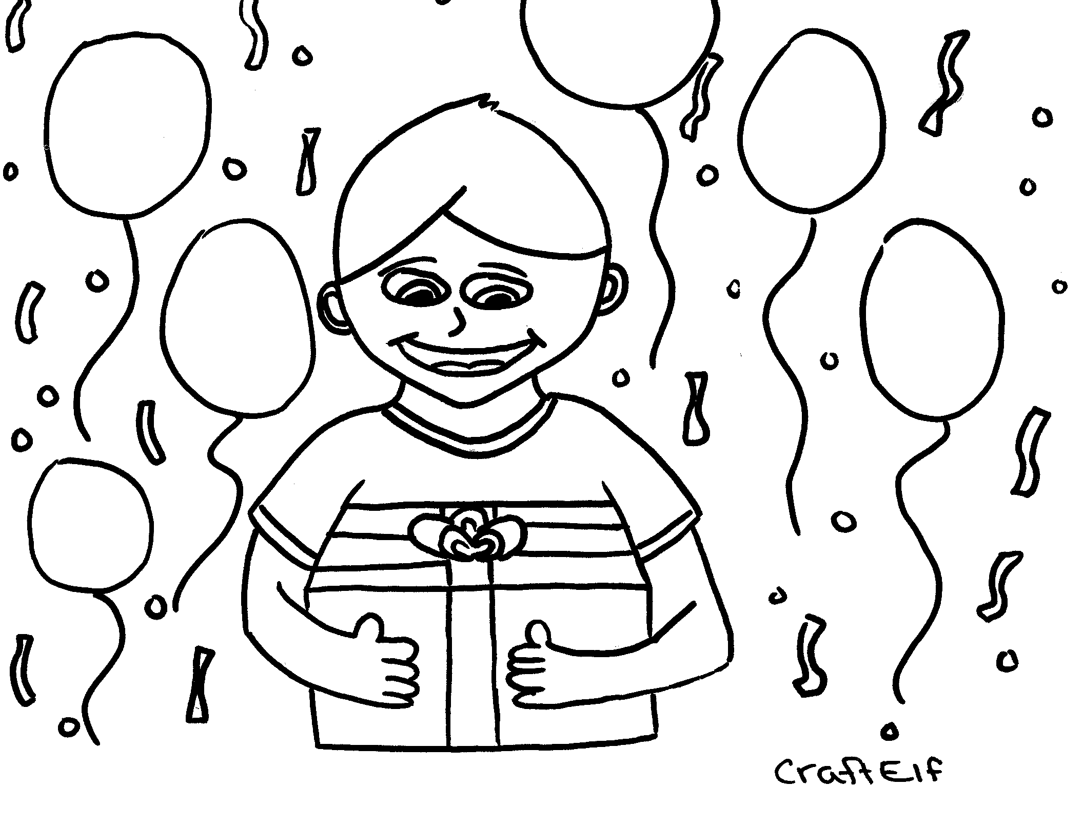 Coloring page: Elf (Characters) #94008 - Printable coloring pages