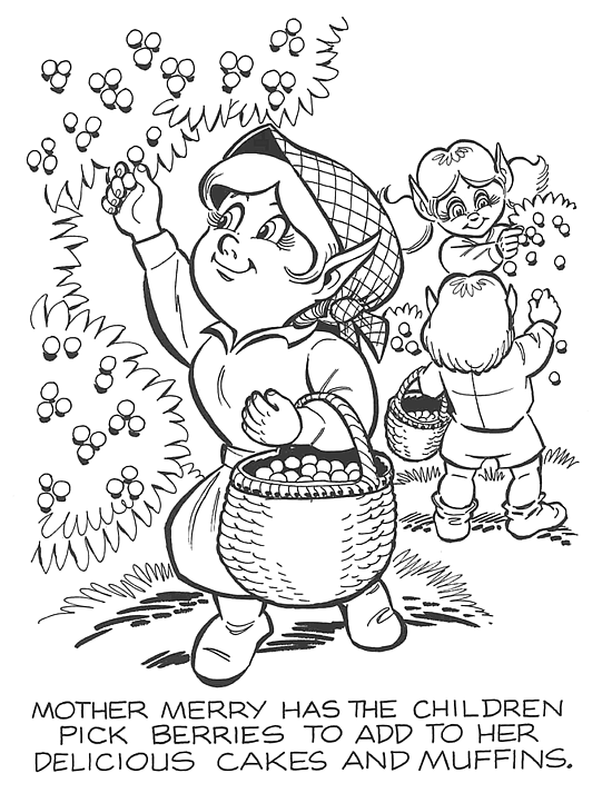 Coloring page: Elf (Characters) #94013 - Free Printable Coloring Pages