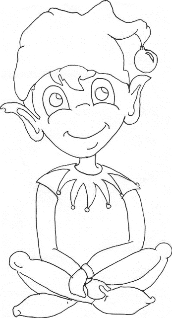 Coloring page: Elf (Characters) #94024 - Free Printable Coloring Pages