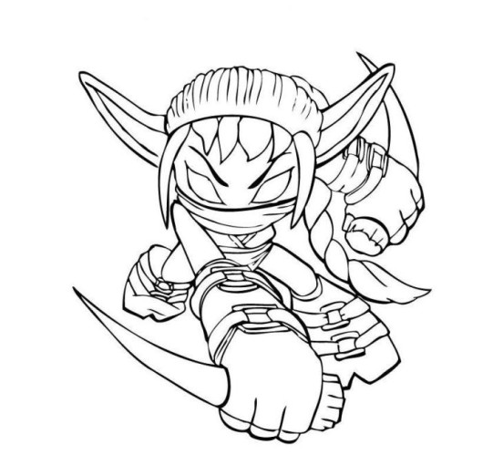 Coloring page: Elf (Characters) #94029 - Printable coloring pages
