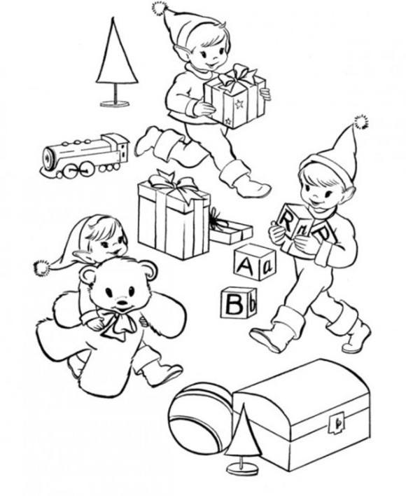Coloring page: Elf (Characters) #94040 - Free Printable Coloring Pages