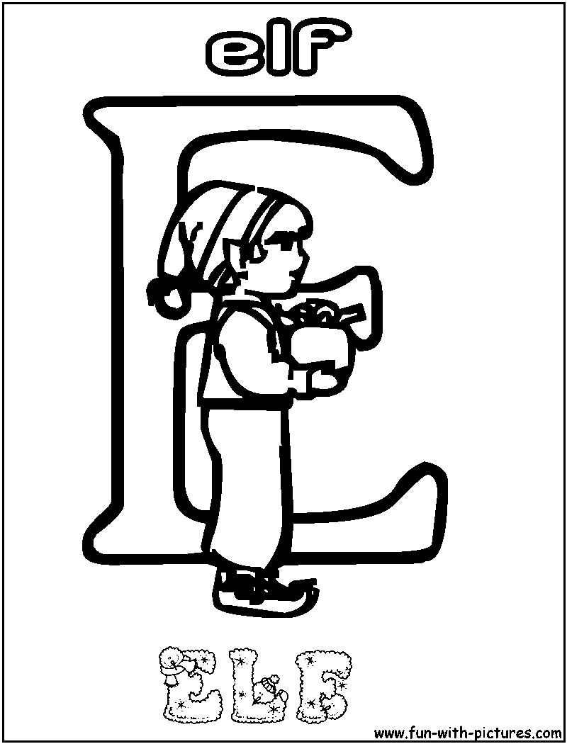 Coloring page: Elf (Characters) #94045 - Free Printable Coloring Pages