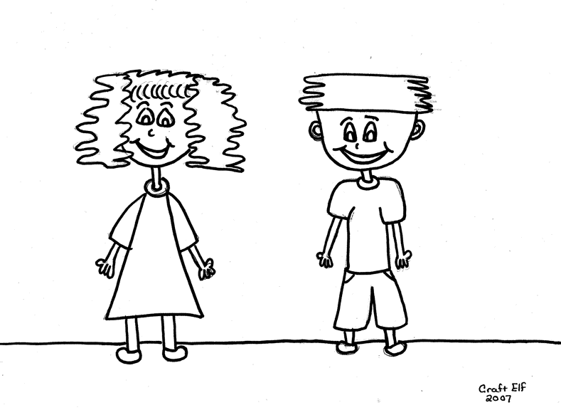 Coloring page: Elf (Characters) #94047 - Printable coloring pages
