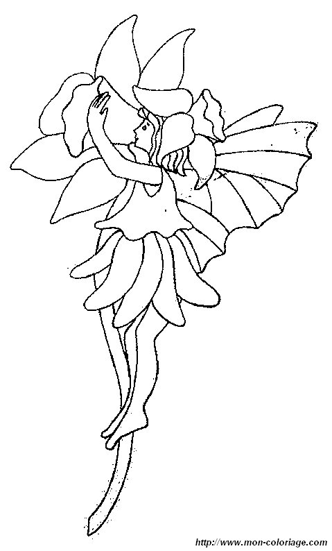 Coloring page: Elf (Characters) #94090 - Free Printable Coloring Pages