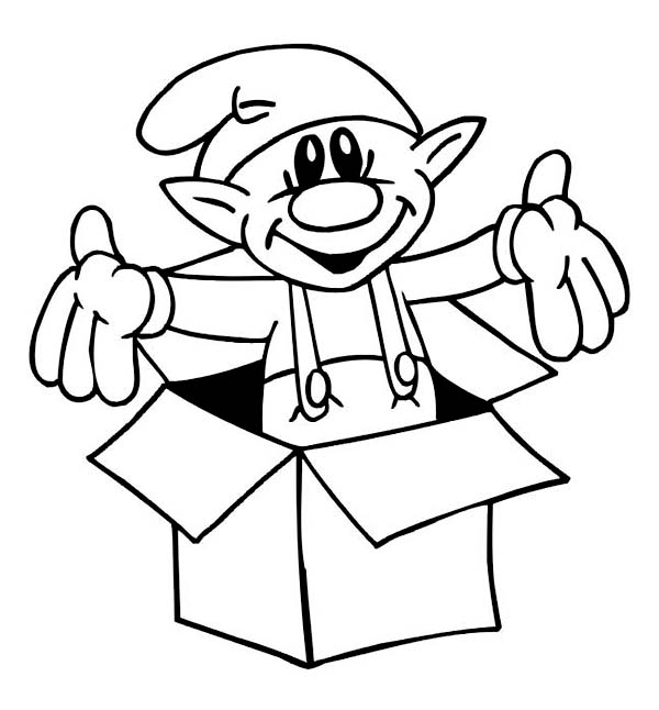 Coloring page: Elf (Characters) #94130 - Printable coloring pages