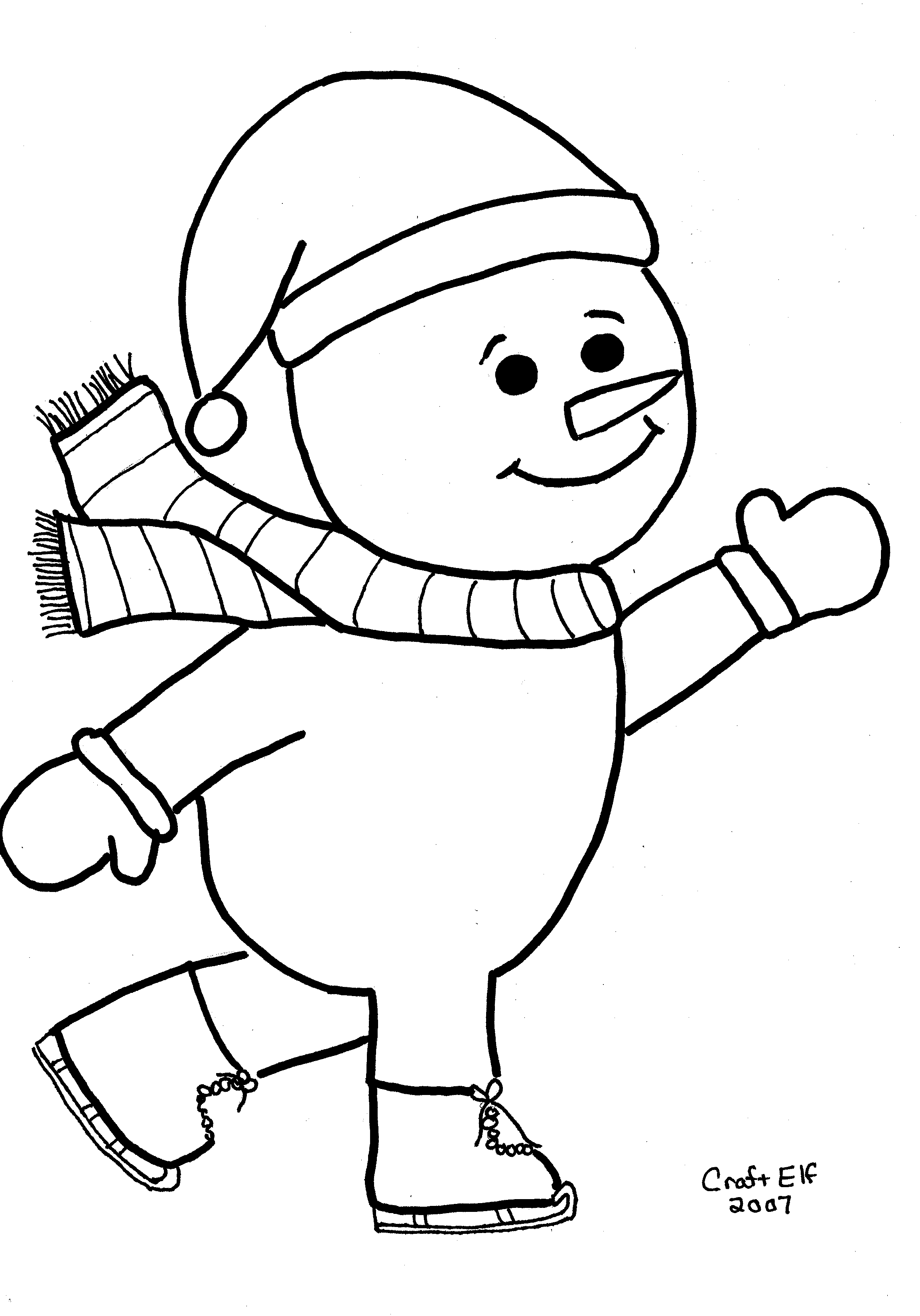 Coloring page: Elf (Characters) #94168 - Printable coloring pages