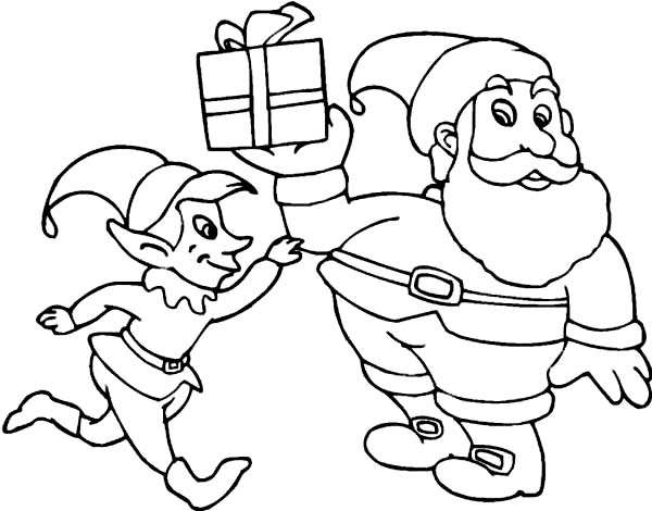 Coloring page: Elf (Characters) #94178 - Free Printable Coloring Pages