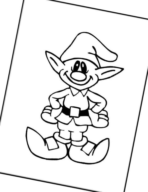 Coloring page: Elf (Characters) #94179 - Free Printable Coloring Pages