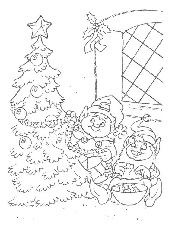 Coloring page: Elf (Characters) #94180 - Free Printable Coloring Pages
