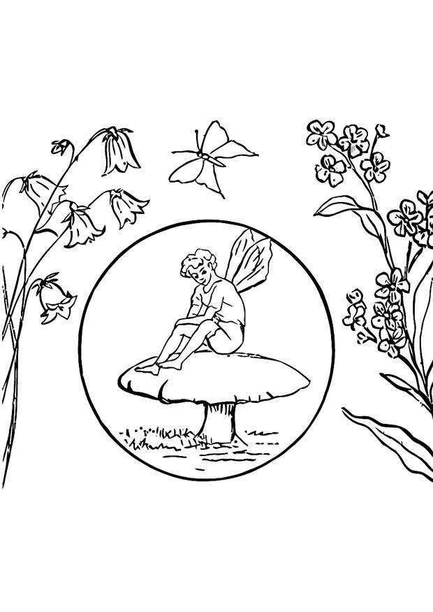 Coloring page: Elf (Characters) #94195 - Free Printable Coloring Pages