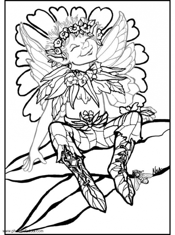 Coloring page: Elf (Characters) #94196 - Free Printable Coloring Pages