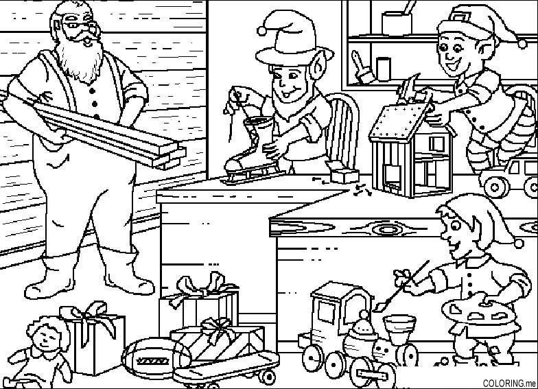 Coloring page: Elf (Characters) #94201 - Printable coloring pages