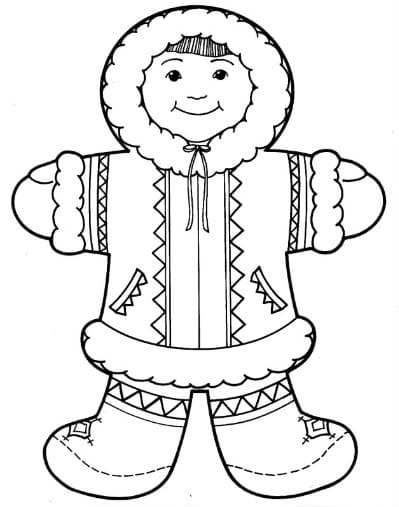 Free printable Eskimo coloring page #191332 from Characters collection Free printable Eskimo coloring page #191332 from Characters collection