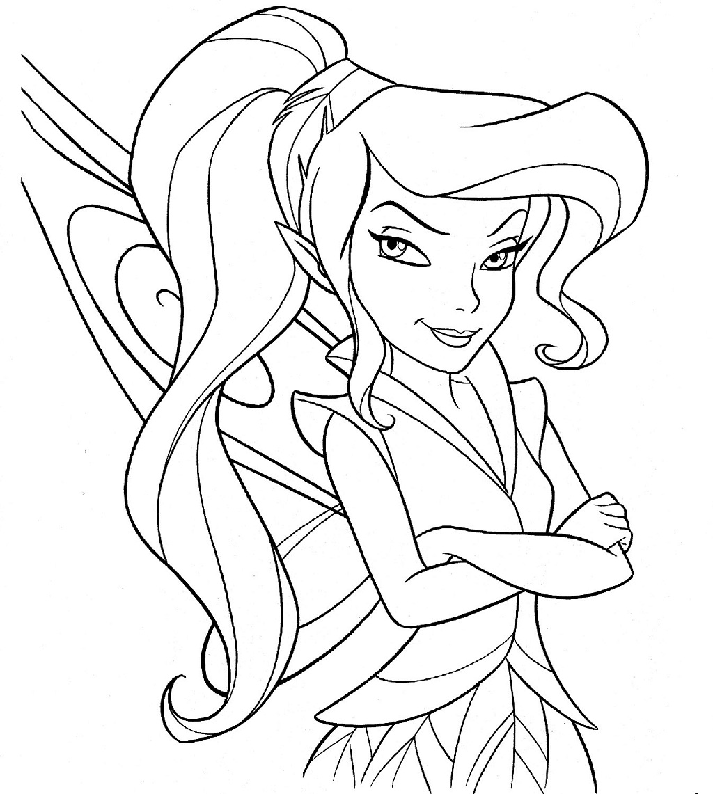 Coloring page: Fairy (Characters) #95778 - Printable coloring pages