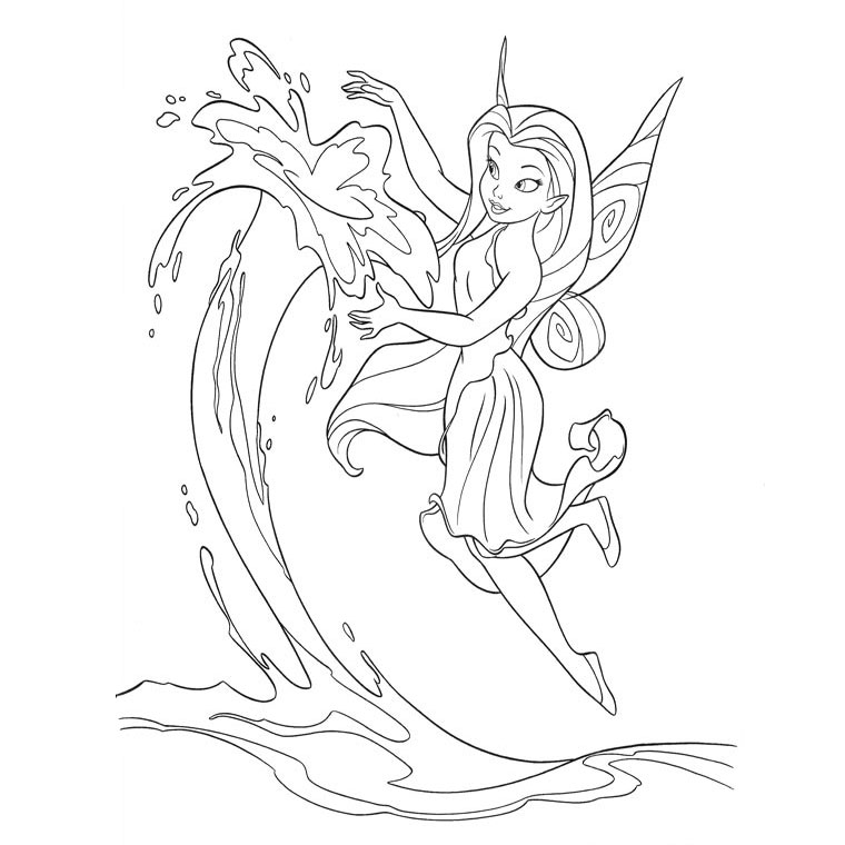 Coloring page: Fairy (Characters) #95786 - Free Printable Coloring Pages