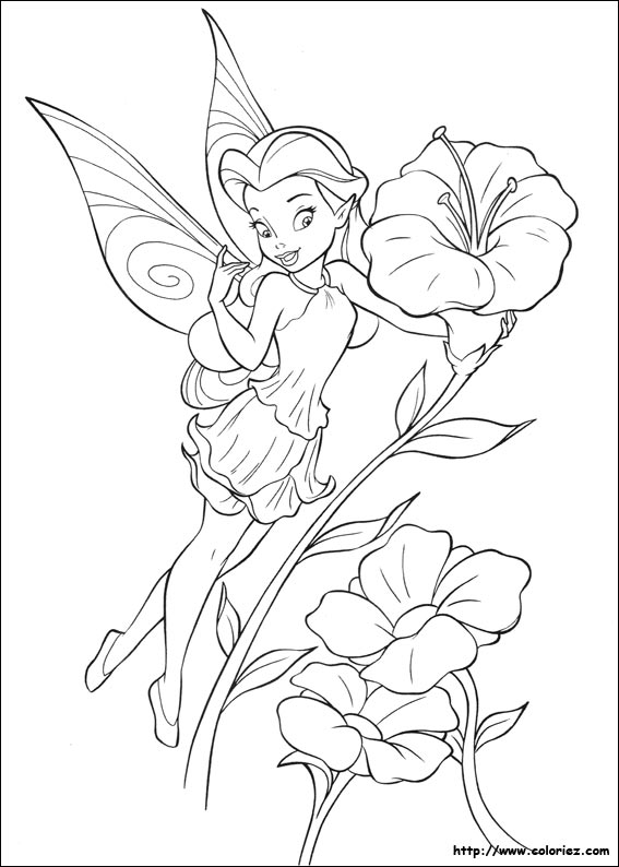 Coloring page: Fairy (Characters) #95790 - Free Printable Coloring Pages
