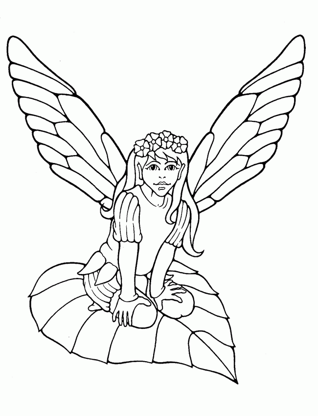 Coloring page: Fairy (Characters) #95799 - Free Printable Coloring Pages