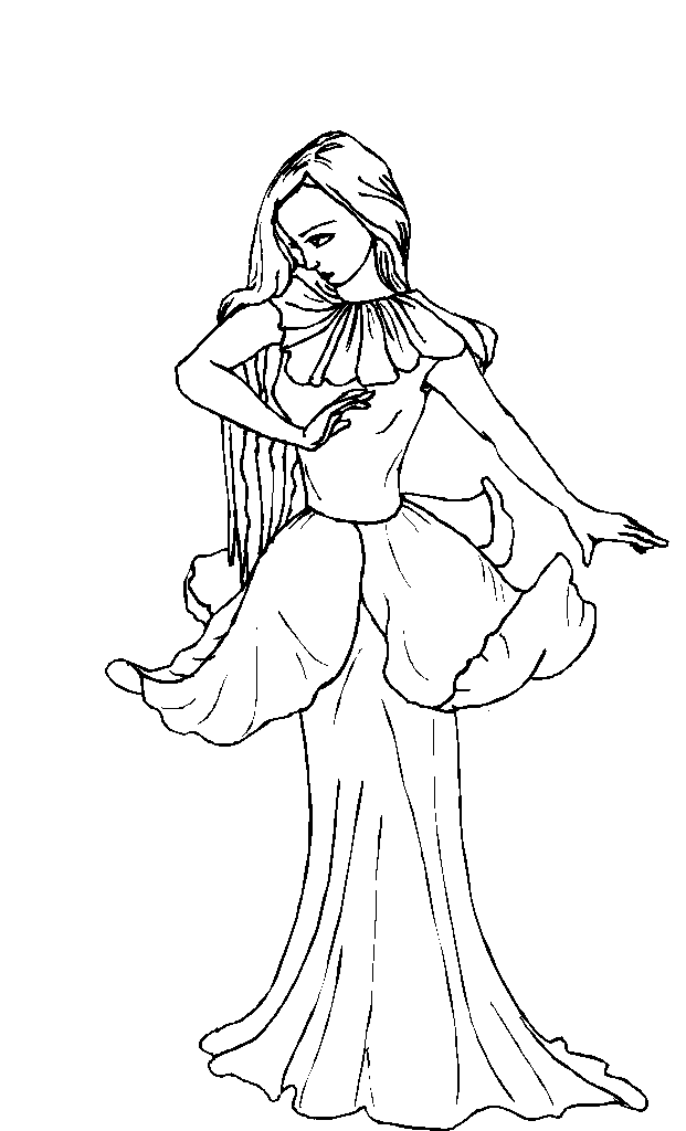 Coloring page: Fairy (Characters) #95813 - Free Printable Coloring Pages