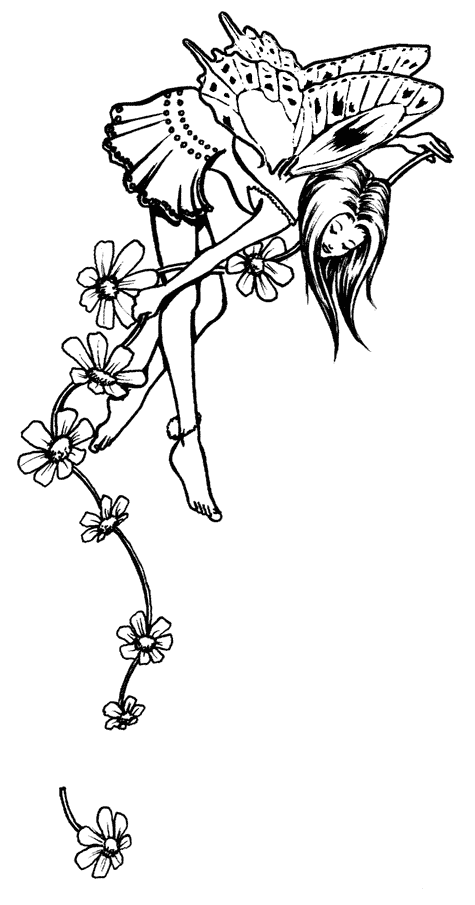 Coloring page: Fairy (Characters) #95814 - Free Printable Coloring Pages