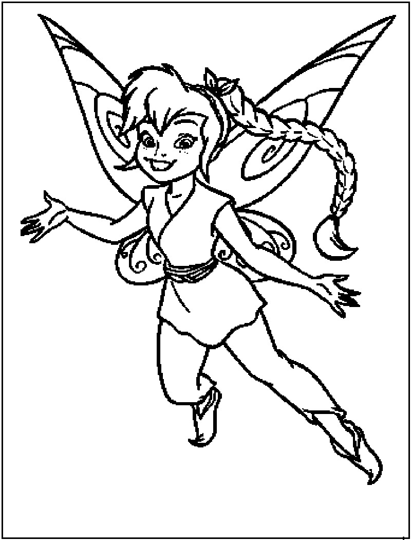 Coloring page: Fairy (Characters) #95817 - Printable coloring pages