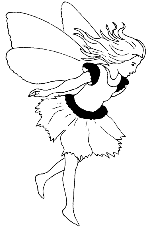 Coloring page: Fairy (Characters) #95825 - Free Printable Coloring Pages