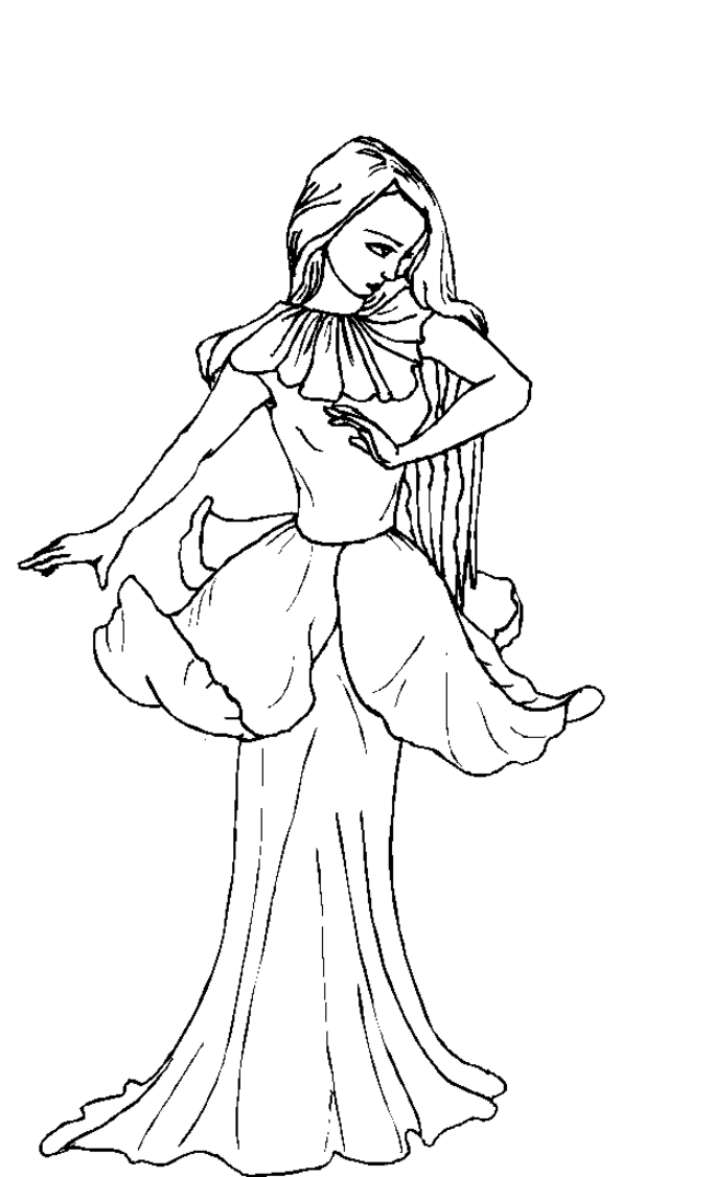 Coloring page: Fairy (Characters) #95844 - Free Printable Coloring Pages