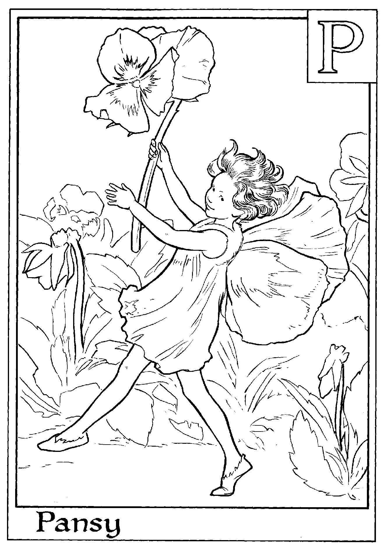 Coloring page: Fairy (Characters) #95847 - Printable coloring pages