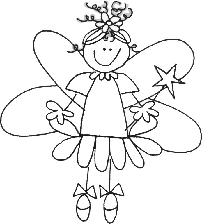 Coloring page: Fairy (Characters) #95849 - Printable coloring pages