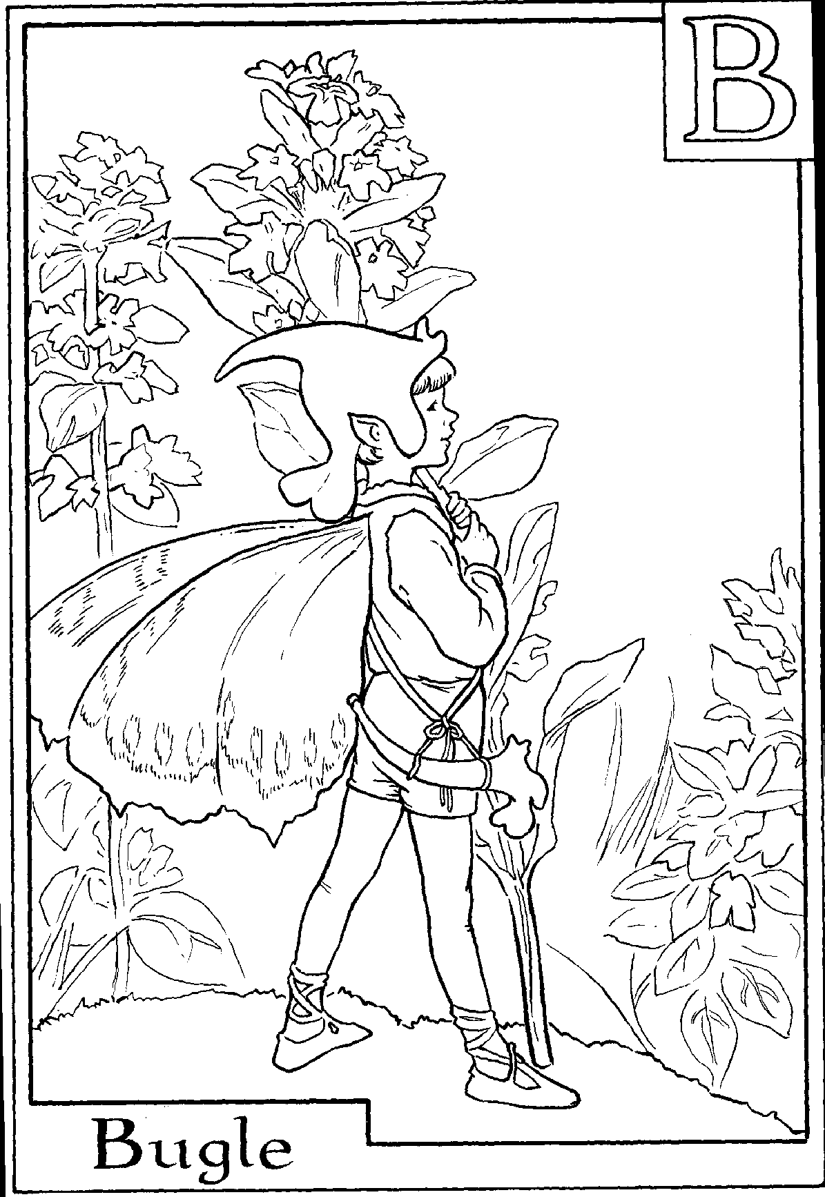 Coloring page: Fairy (Characters) #95863 - Free Printable Coloring Pages