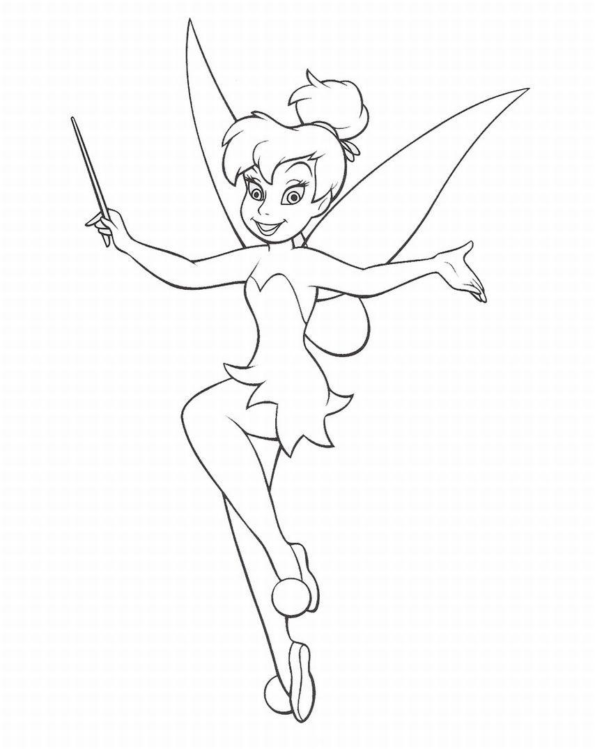 Coloring page: Fairy (Characters) #95864 - Free Printable Coloring Pages
