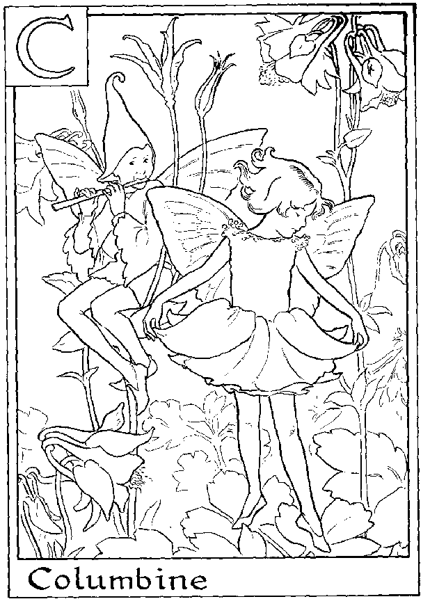 Coloring page: Fairy (Characters) #95877 - Printable coloring pages