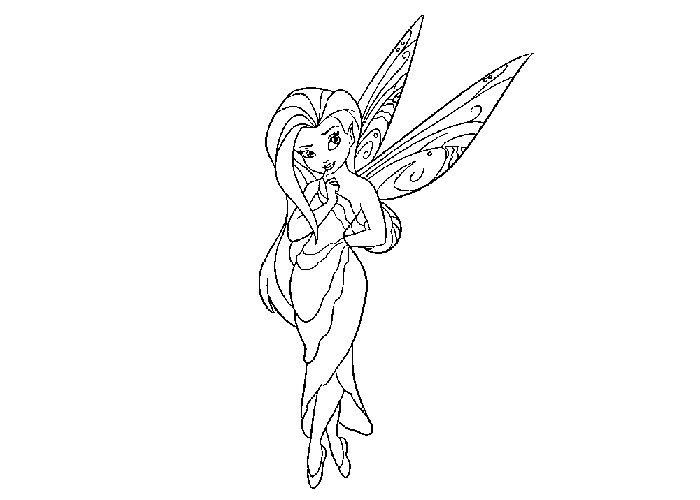 Coloring page: Fairy (Characters) #95880 - Free Printable Coloring Pages