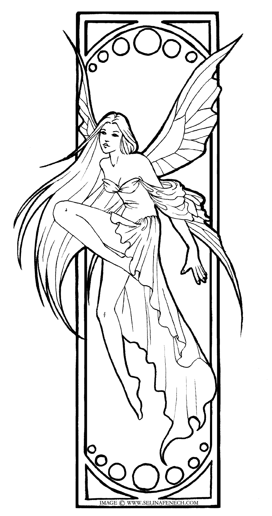 Coloring page: Fairy (Characters) #95886 - Free Printable Coloring Pages