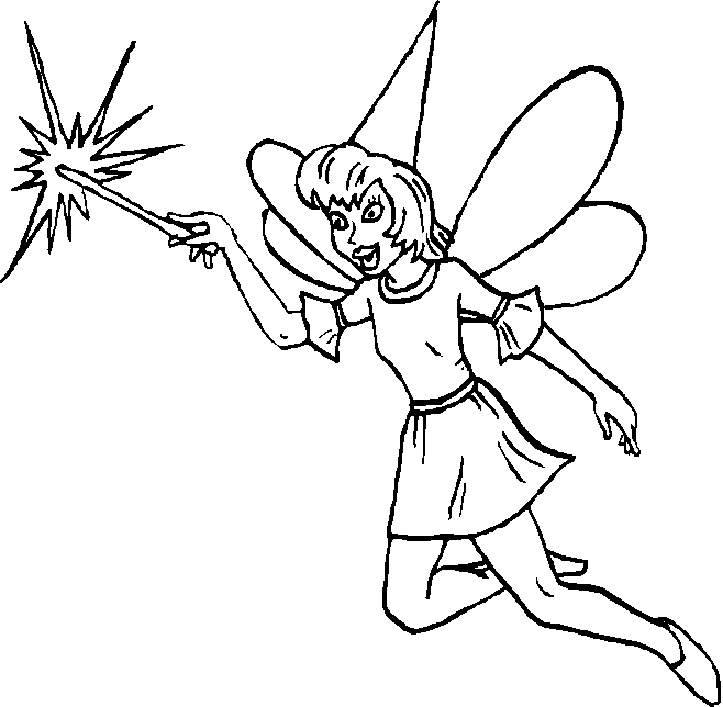 Coloring page: Fairy (Characters) #95895 - Printable coloring pages