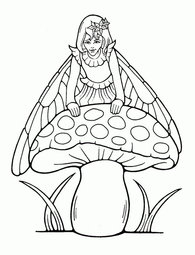 Coloring page: Fairy (Characters) #95914 - Printable coloring pages