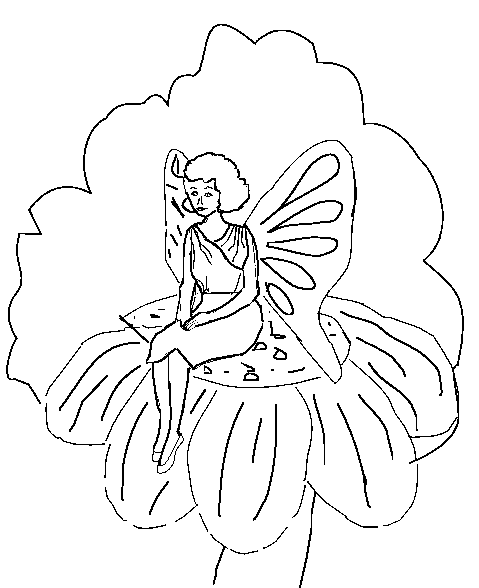 Coloring page: Fairy (Characters) #95928 - Printable coloring pages