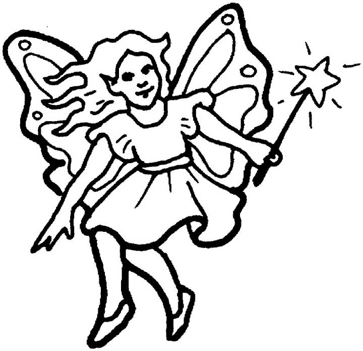 Coloring page: Fairy (Characters) #95951 - Printable coloring pages