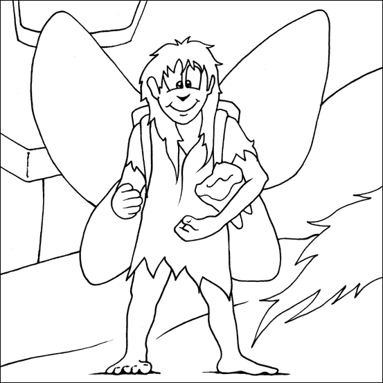Coloring page: Fairy (Characters) #95954 - Free Printable Coloring Pages