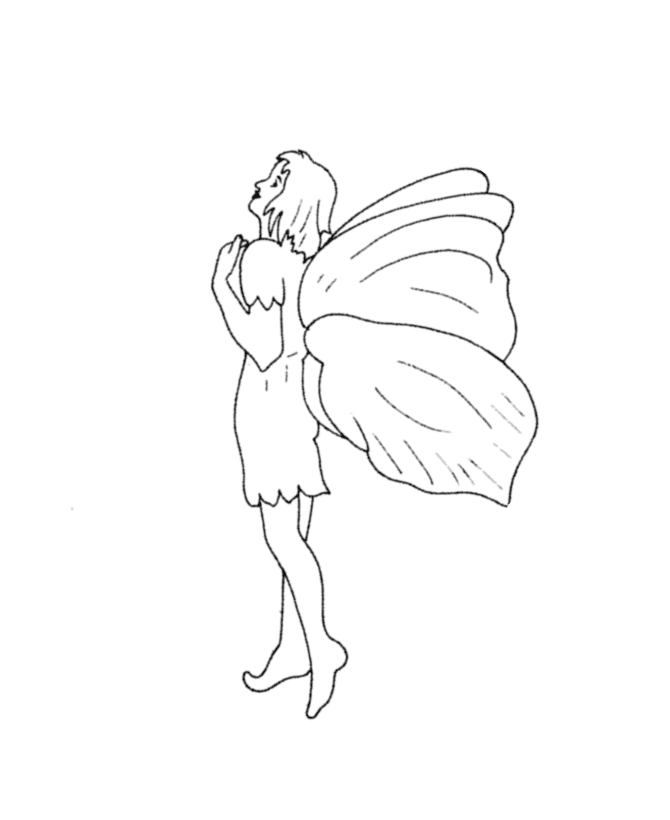 Coloring page: Fairy (Characters) #95962 - Free Printable Coloring Pages