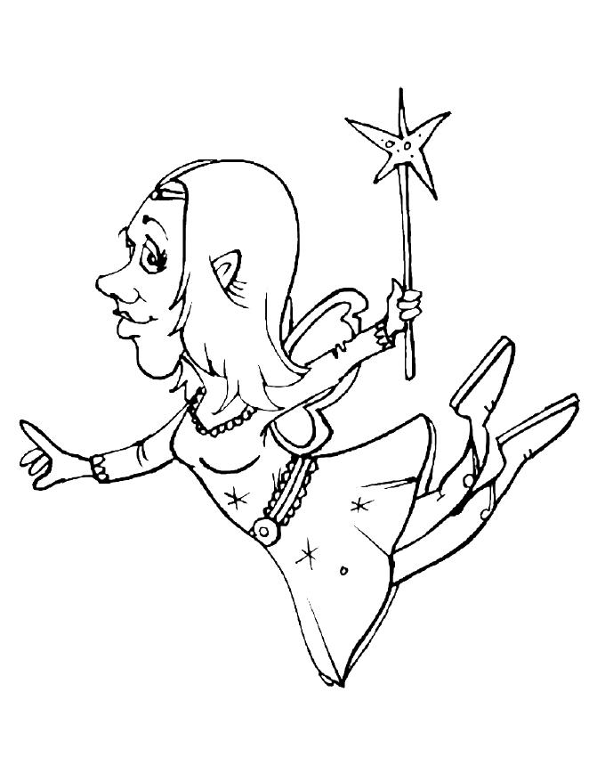 Coloring page: Fairy (Characters) #95967 - Printable coloring pages