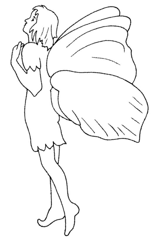 Coloring page: Fairy (Characters) #95970 - Free Printable Coloring Pages