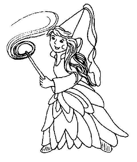 Coloring page: Fairy (Characters) #95973 - Printable coloring pages