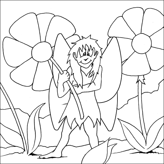 Coloring page: Fairy (Characters) #95982 - Free Printable Coloring Pages